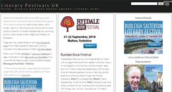 Desktop Screenshot of literaryfestivals.co.uk